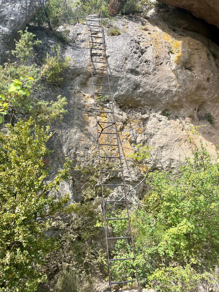 échelle
rocher du capluc
itinéraire gorges du tarn