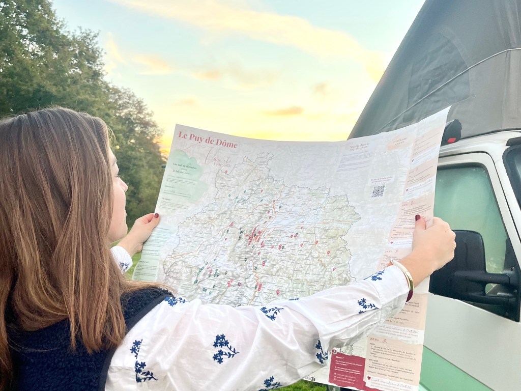 carte épicurienne carte routière gourmande bonnes adresses où manger itinéraire roadtrip van gastronomie produits locaux bien manger guide