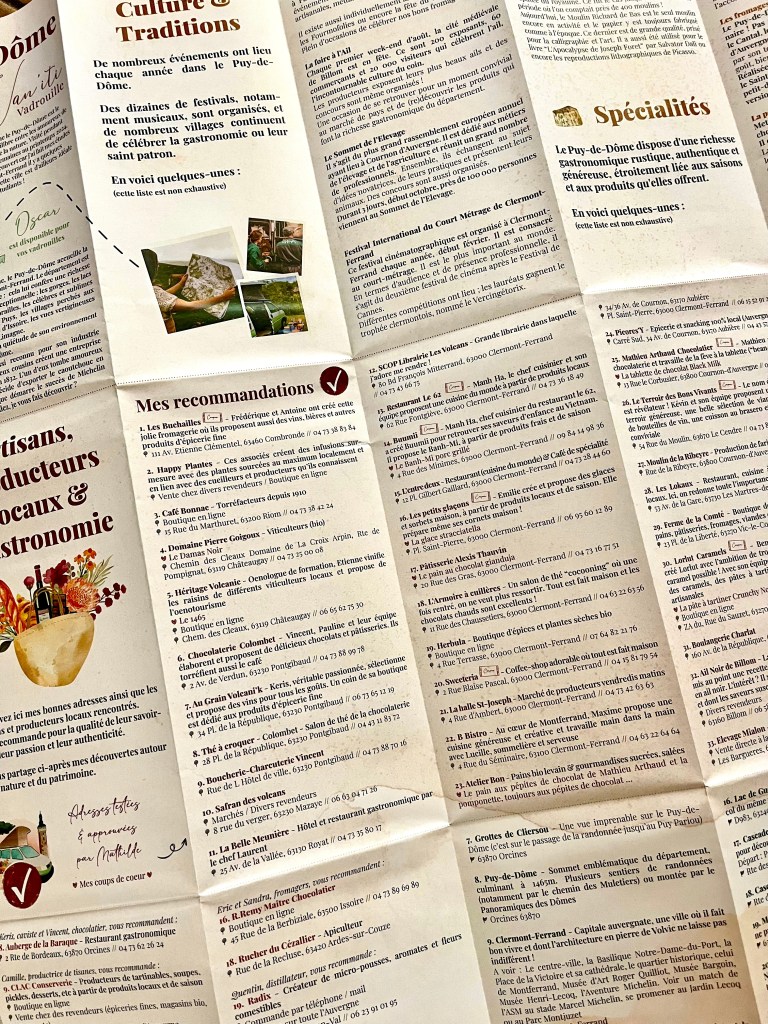 guide carte épicurienne carte routière gourmande bonnes adresses où manger itinéraire roadtrip van gastronomie produits locaux bien manger 