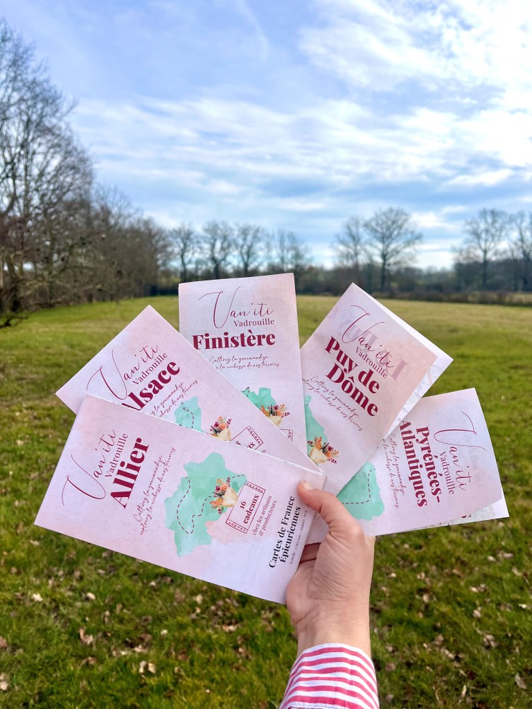 carte épicurienne carte routière gourmande bonnes adresses où manger itinéraire roadtrip van gastronomie produits locaux bien manger 